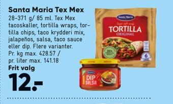 Bilka Santa Maria Tex Mex tilbud