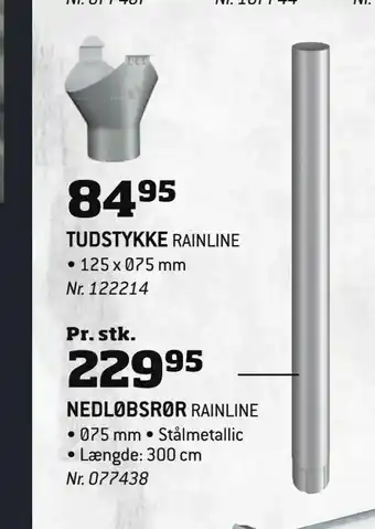 Nedløbsrør