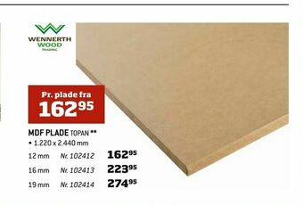 Bygma Mdf plade tilbud
