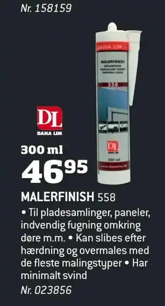 Malerfinish