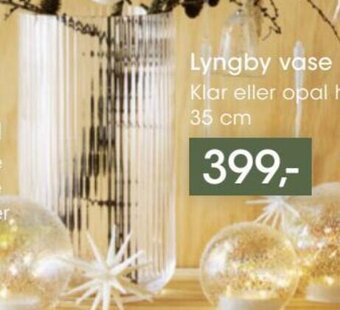Bilka Lyngby vase tilbud
