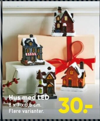 Bilka Hus med LED tilbud