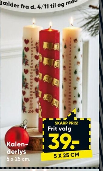 Bilka Kalenderlys tilbud