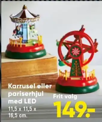 Bilka Karrusel eller pariserhjul med LED tilbud