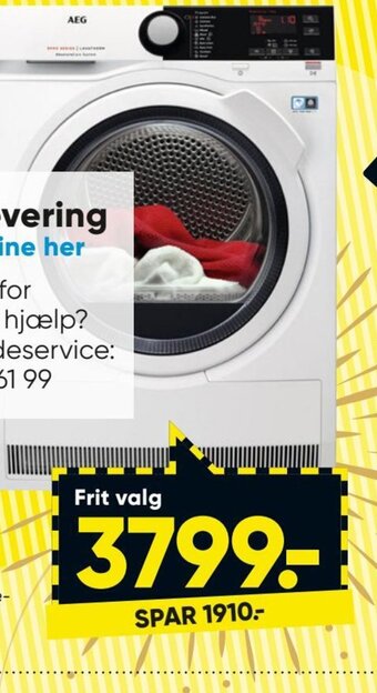 Bilka AEG Kondenstørretumbler tilbud