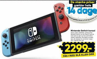 Bilka Nintendo Switch Konsol tilbud
