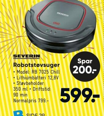 Bilka Robotstøvsuger tilbud