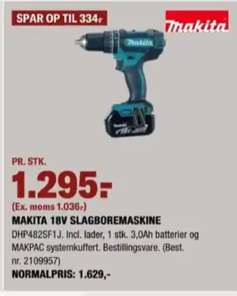 Stark Makita slagboremaskine tilbud