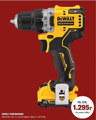 Stark Dewalt boremaskine tilbud