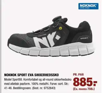 Noknok sikkerhedssko