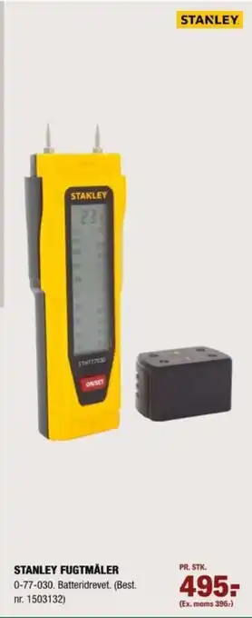 Stark Stanley fugtmåler tilbud