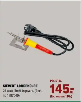 Sievert loddekolbe