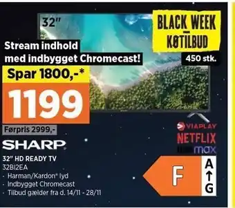 Power 32 hd ready tv tilbud