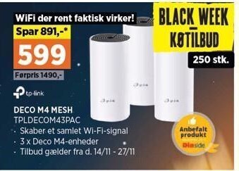 Power Deco m4 mesh tilbud