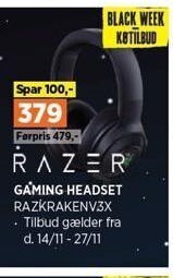 Power Gaming headset tilbud