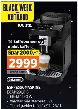Power Espressomaskine tilbud