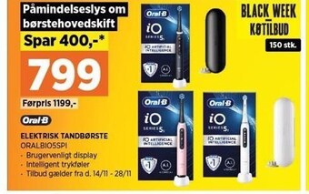 Power Elektrisk tandbørste tilbud