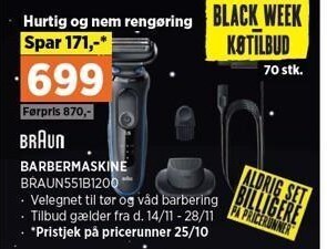 Power Barbermaskine tilbud