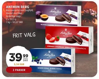 Scandinavian Park Anthon berg tilbud