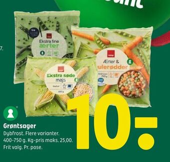 Coop 365 Grøntsager tilbud