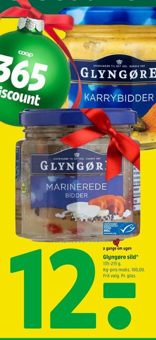 Coop 365 Glyngøre sild tilbud