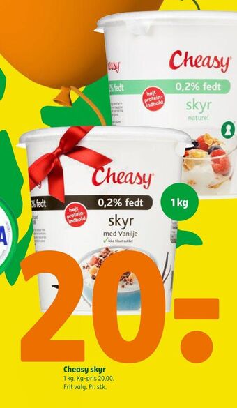 Coop 365 Cheasy skyr tilbud