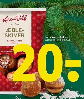 Coop 365 Karen volf æbleskiver tilbud