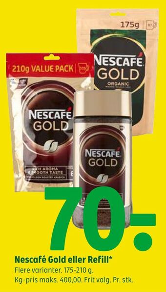 Coop 365 Nescafé gold eller refill tilbud