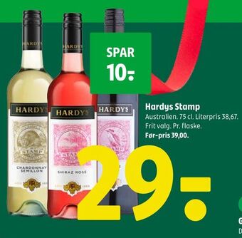 Coop 365 Hardys stamp tilbud