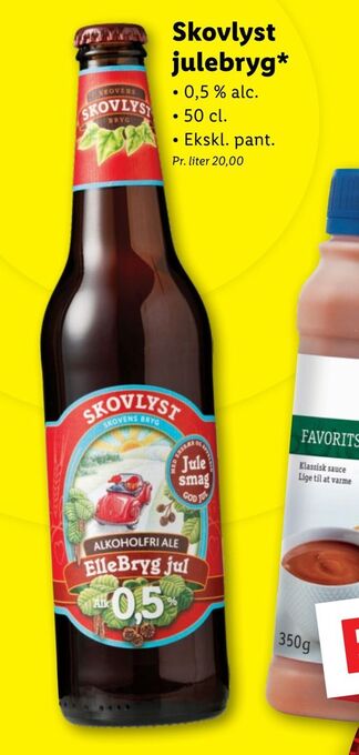 Lidl Skovlyst julebryg tilbud