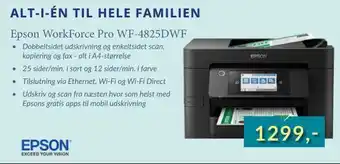 EDB Center Epson workforce pro wf-4825dwf tilbud