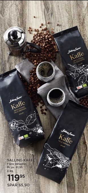 Salling Salling kaffe tilbud