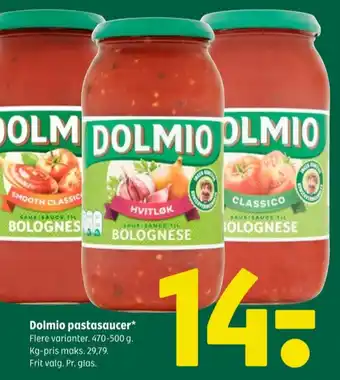 Coop 365 Dolmio sauce flydende tilbud