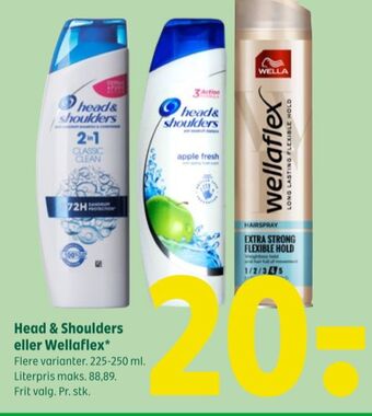 Coop 365 Head&shoulders shampoo tilbud