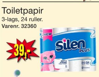 Harald Nyborg Silen toiletpapir tilbud