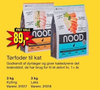 Nood kattefoder
