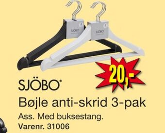 Harald Nyborg Sjöbo bøjler tilbud