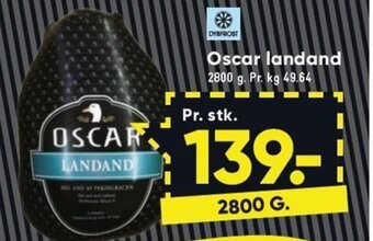 Bilka Oscar Landand tilbud