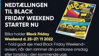 Bilka Nedtællingen Til Black Friday Wekkend Starter Nu tilbud
