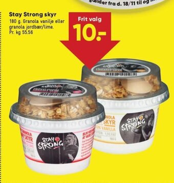 Bilka Stay Strong Skyr tilbud