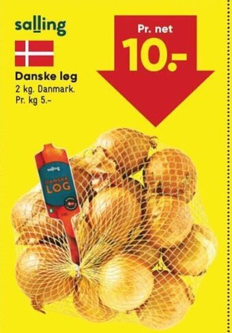 Bilka Danske Løg tilbud