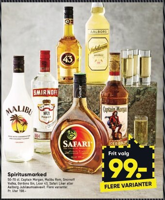 Bilka Spiritusmarked tilbud