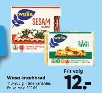 Bilka Wasa Knækbrød tilbud