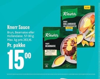 Min Købmand Knorr sauce tilbud