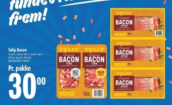 Min Købmand Tulip bacon tilbud