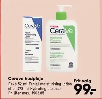 Bilka Cerave hudpleje tilbud