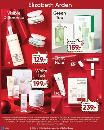 Bilka Elizabeth arden produkter tilbud