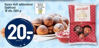 Karen volf æbleskiver