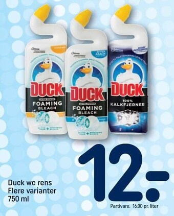 REMA 1000 Duck wc rens tilbud