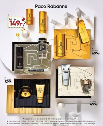 Bilka Paco rabanne duft tilbud